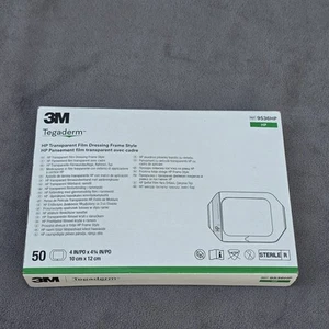 Tegaderm 9536PS transparenter Folienverband von 3M, 4 x 4,75 Zoll - Neu Karton mit 50 - Bild 1 von 7