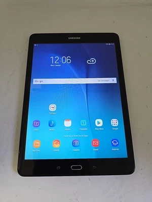 Samsung Galaxy Tab A SM-T550 16GB 9.7" Unlocked Wifi  Black ( DK548 - Image 1 of 4
