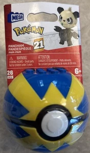 MEGA Pokemon Pancham With Quick Ball Building Set NEW IN BOX - Picture 1 of 1