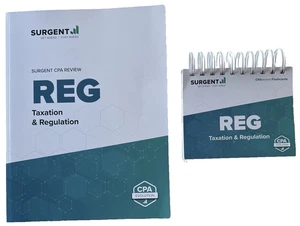 2024 SURGENT CPA REVIEW REG (Taxation & Regulation) + Flashcards *MINT* - Picture 1 of 2