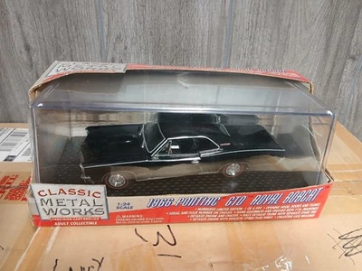 1999 Classic Metal Works 1:24 Scale 1966 Pontiac GTO Royal Bobcat  Black - Image 1 of 4