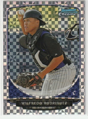 2013 Bowman Chrome Retail X-Fractor Wilfredo Rodriguez #BCP148 - Image 1 of 2