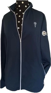 Galvin Green -Jacket Large-Navy Full Zip Pockets Logo Insula Technology - Picture 1 of 8