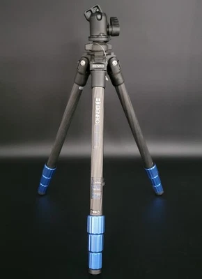 Benro TSL08C Slim Carbon Fiber Tripod with Ball Head – 57.6″ Max – No Plate - Image 1 of 4