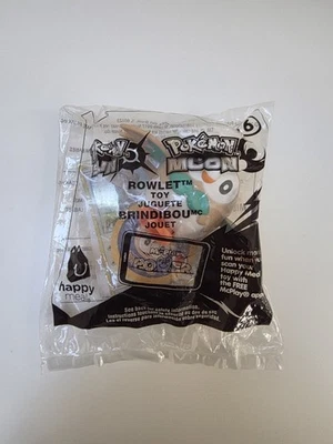 Juguete sellado Pokemon Sol + Luna Rowlet McDonald's Happy Meal Foto 1 de 2