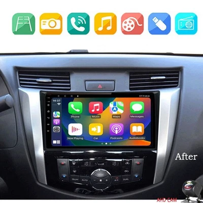 9" ANDROID 15 CARPLAY CAR STEREO RADIO GPS FOR NISSAN NAVARA NP300 2016-2019 32G - Image 1 of 4