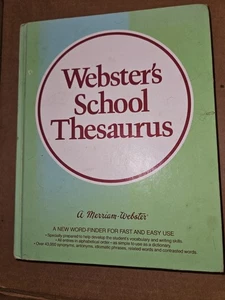Webster's School Thesaurus HB - Bild 1 von 3