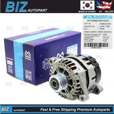 OEM Alternator for 14-16 Hyundai Tucson 2.4L Kia Sportage 2.0L 2.4L 37300-2G750 Foto 1 de 4