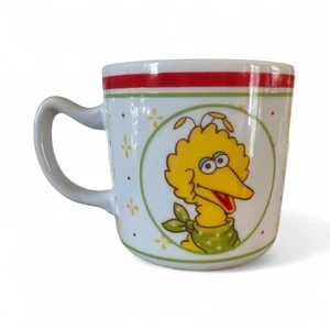 Vintage Sesamstraße großer Vogel Krümelmonster Porzellan Becher Newcor Japan Nostalgie - Bild 1 von 7