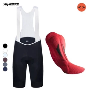 2025 Cycling Bib Shorts Pro High Elastic 3D Lycra Shorts MITI shoulder strap 7H - Picture 1 of 82