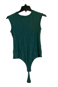 Body Universal Thread Sin Mangas Cuello Redondo Verde Talla M - Imagen 1 de 7