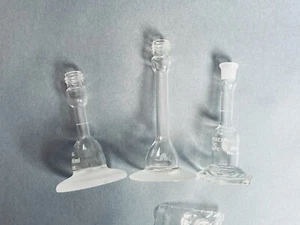 Volumetric Flask 5 ml Class A Set of 3 Volumetric Flasks - Picture 1 of 9