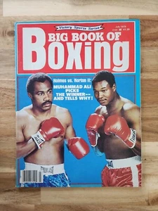 Big Book Of Boxing Sport Magazine July 1979 Holmes VS Norton II Muhammad Ali - Picture 1 of 7