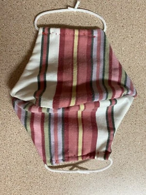 Striped multicolor facemask - Image 1 of 2