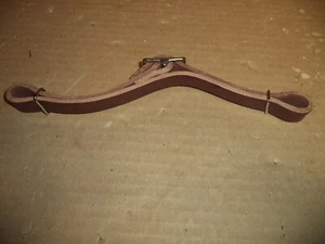 S&S Western Horse/Bridle Leather  Chin Strap  Rust/ Brown  5/8"  - Picture 1 of 4