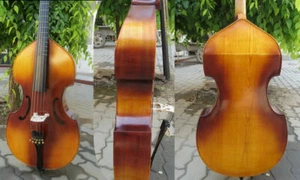 Canzone stile barocco Brand viola da gamba 25 1/4" 5 corde. grande suono #10879 - Foto 1 di 7
