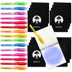 Penna Invisibile e Taccuino, 16 Pezzi - BONNYCO | Gadget Compleanno Bambini - Foto 1 di 8