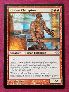 Magic The Gathering PLANECHASE KELDON CHAMPION red card MTG - Picture 1 of 2