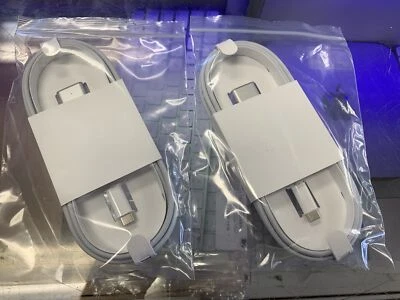 Genuine Apple USB-C to MagSafe 3 Cable (2 m) 2 Meter Silver- MLYV3AM/A NEW! 2PK - Image 1 of 4