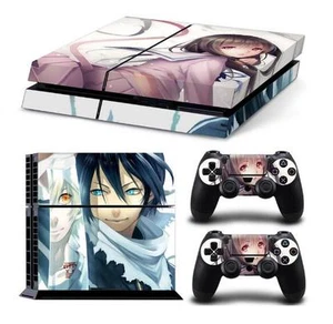Noragami Anime Manga Motiv Sony PS4 Playstation 4 Skin Aufkleber Schutzfolie Neu - Picture 1 of 1