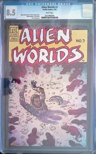 Alien Worlds #3 (julio de 1983, Pacific Comics) clasificación CGC 8,5 - páginas blancas - Imagen 1 de 2