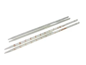 (4 Pcs) TEKK 0.2mL & 1.0mL in 1/10 Glass TD Serological Pipette 12” 13-3/4" - Picture 1 of 6