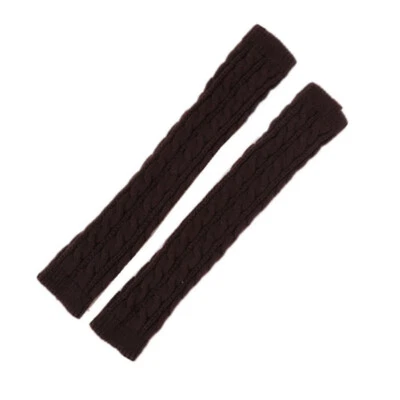 Guantes para mujer calentador de brazos tejido largo sin dedos guantes invierno cálidos accesorios Foto 1 de 4