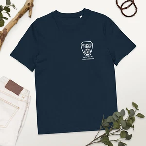 FDNY "Six in the City" Ladder 6 Lower Manhattan 100% Cotton T-Shirt - Navy Blue - Picture 1 of 12