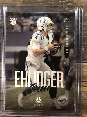 2021 Panini Chronicles Luminance Sam Ehlinger RC #221 Indianapolis Colts - Image 1 of 2