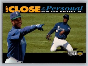 1994 UD Colelctors Choice Up Close & Personal Ken Griffey Jr #634 - Picture 1 of 2