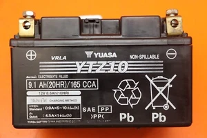 2024 KAWASAKI NINJA 500 OEM YUASA BATTERY - Picture 1 of 8