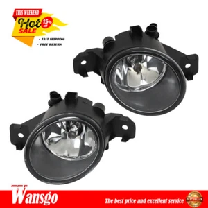 Clear Lens Fit For Nissan Altima 2007-2017 Left+Right Bumper Fog Lights Assembly - Picture 1 of 14
