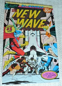 THE NEW WAVE #5 - ECLIPSE COMICS - Picture 1 of 3