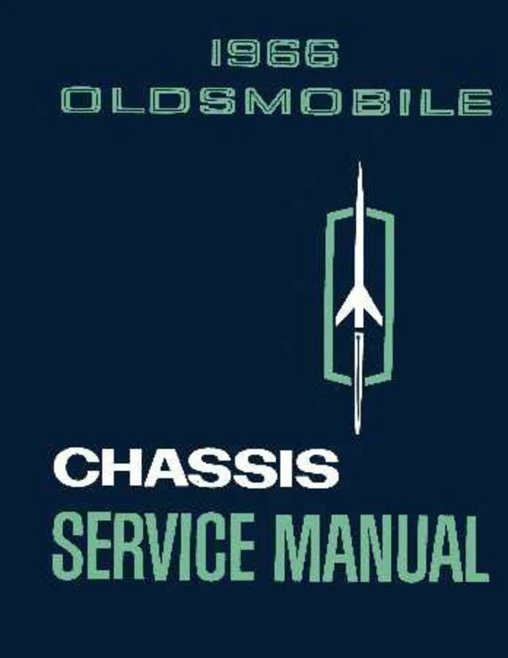 1966 Oldsmobile 98 88 442 Cutlass F85 Shop Service Repair Manual Book Guide OEM - Image 1 of 1