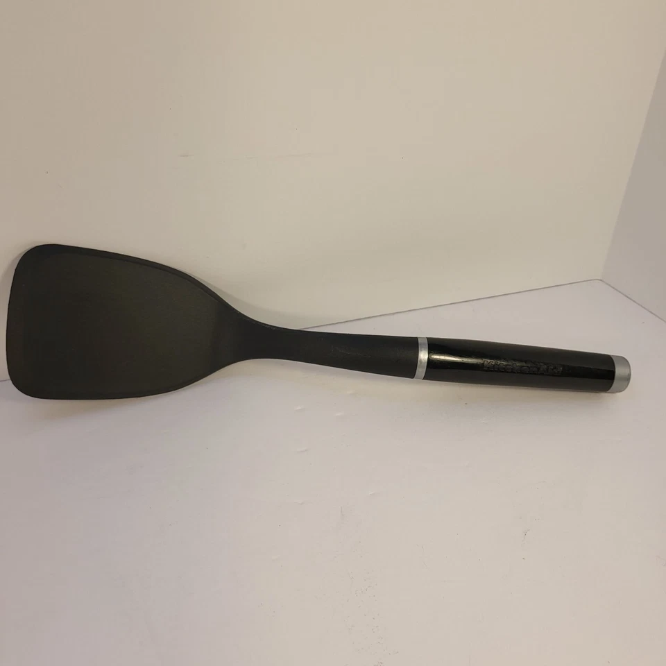 KitchenAid Spatula Turner Black Heat Resistant 14 inch Burgers Pancakes - Image 1 of 4