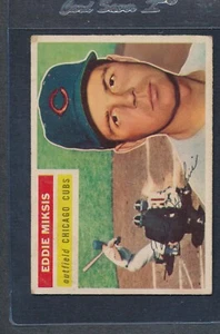 1956 Topps #285 Eddie Miksis Cubs VG *3855 - Picture 1 of 1