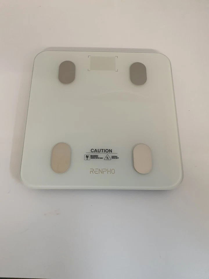RENPHO Bluetooth Personenwaage mit App - Weiß!Ohne Verpackung  - Bild 1 von 1