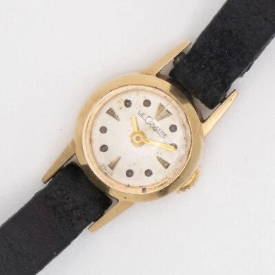 Reloj Pulsera Vintage LeCoultre Backwind Calibre 426 16 Joyas 3 Ajustes Oro 14K Foto 1 de 4