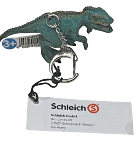 SCHLEICH Mini Dinosaurier Schlüsselanhänger Rucksackaufhänger neu verschiedene Farben grün/blau - Bild 1 von 3