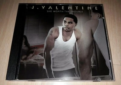 J. VALENTINE - She Worth The Trouble - US PROMO CD Single R&B Rnb TANK 👌 - Bild 1 von 4