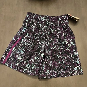 Nike Dri-Fit Shorts Youth Kids Boys Large Purple Black Blue FV0275-503 NWT $32 - Picture 1 of 4