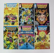 Complete set very high grade FOREVER PEOPLE #1-6 mini-series, DC Comics