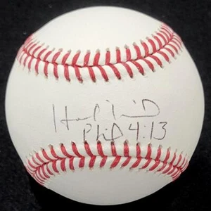 Evander Holyfield signed Rawlings MLB Baseball autograph ~ PSA Holo - Picture 1 of 2