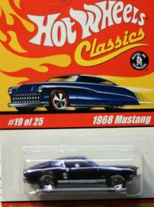 Hot Wheels Classics Series 1 1968 Mustang (Grey) #19 of 25 Special Paint 2004 - Picture 1 of 2