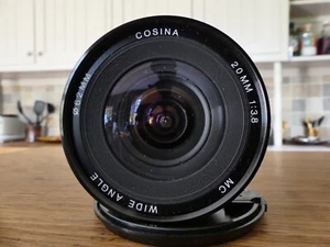 PENTAX PK-A COSINA 20MM F3.8 ULTRA WIDE ANGLE LENS - VERY GOOD CONDITION - Picture 1 of 6