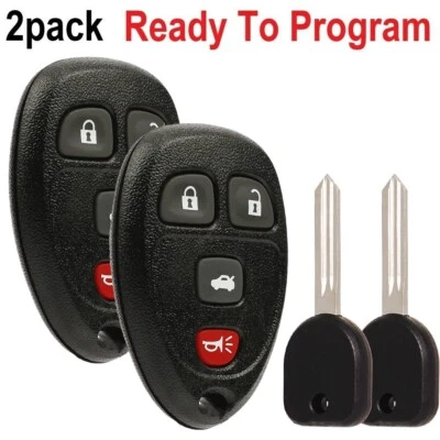 2 para Chevrolet Malibu Cobalt 2006 2007 2008 2009 2010 mando a distancia llavero Foto 1 de 4