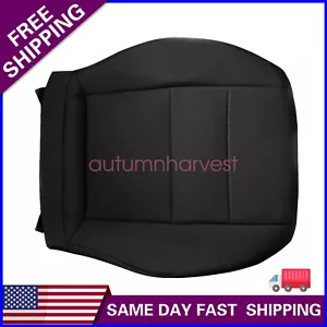 2008-2014 fits Mercedes Benz C300 350 Driver Bottom Leather Seat Cover Black - Picture 1 of 9