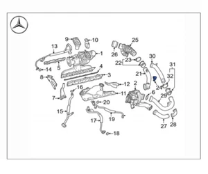 Original MERCEDES-BENZ A0091538628 Sensor, Ladedruck/ Saugrohrdruck Neu - Bild 1 von 6
