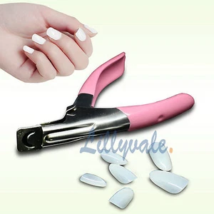 3 Way Acrylic UV Gel False Fake Nail Salon Manicure Art Tip Toe Clipper Cutter - Picture 1 of 7