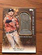 2023 Topps Update-ALEX BREGMAN-World Series Commemorative /75 SP #PTM-AB: Astros